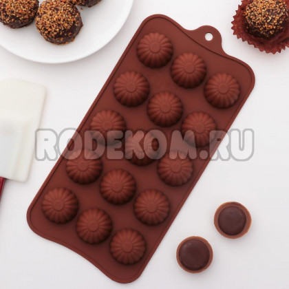Силиконовая форма для конфет - Ассорти (3624971)