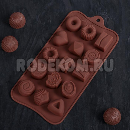 Силиконовая форма для конфет - Лакомство (4149593)