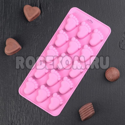Силиконовая форма для конфет - Следопыт (4624822)