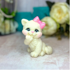 Фигурка из шок. глазури Кошечка Лапочка