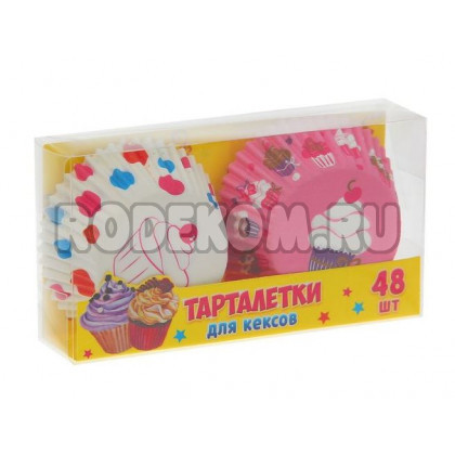 Набор тарталеток "Пирожное" 48 шт