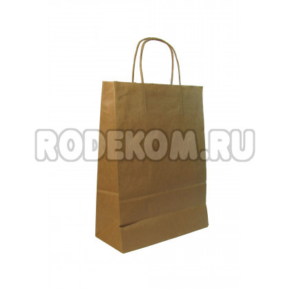 Пакет фасовочный с ручками "Крафт" (ECO CarrBag tw)