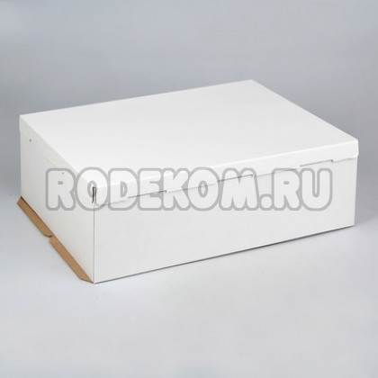 Упаковка для торта  - Белая, 60*40*h21см. (SP 60*40*21)