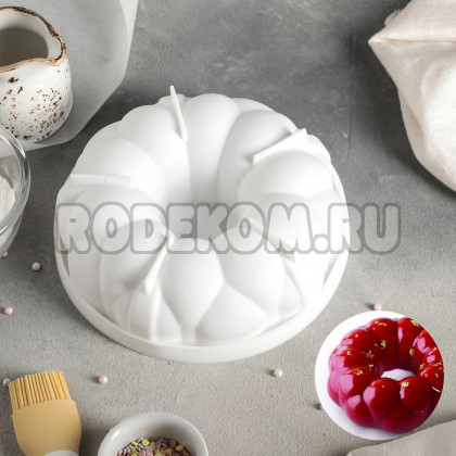 Форма для муссовых десертов и выпечки «Цветочное лакомство» (3624946)