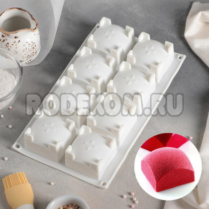 Форма для муссовых десертов и выпечки «Квадро» (3624953)
