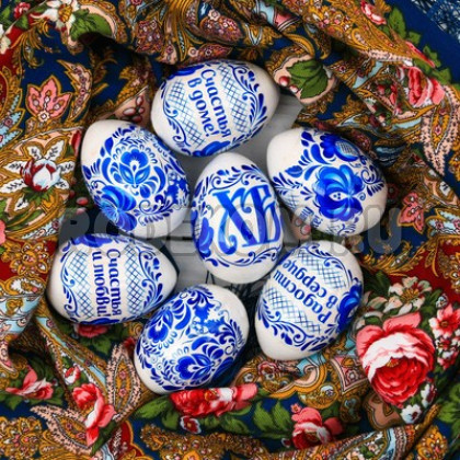 Пасхальная термоусадочная плёнка "ХВ" на 7 яиц (3786434)