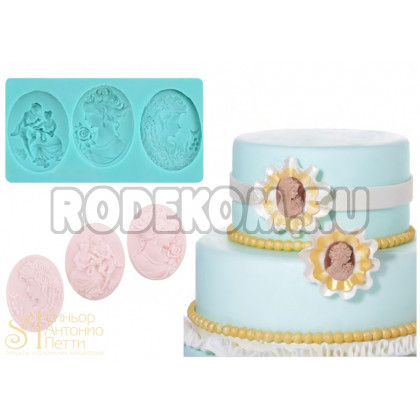 Силиконовая форма Modecor - Камея (30328)