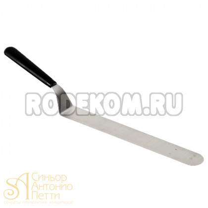 Лопатка из нерж. стали с изгибом, 16см. (50 SPANG16)