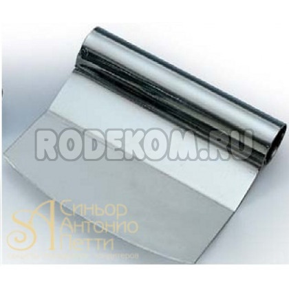Скребок металлический изогнутый, 120*110мм. (RC 110)