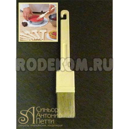 Кисть с натуральной щетиной, 6см. (PEM 60)