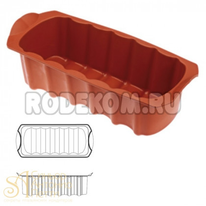 Форма для выпечки HappyFlex - Плюмкейк волнистый (HF 01166)
