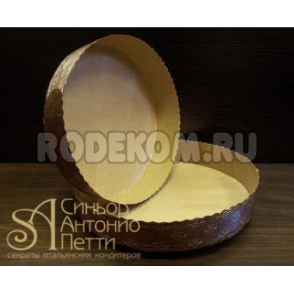 Форма для выпечки из гофробумаги - Круг, 120/35мм., 300шт. (MBB 120/35)