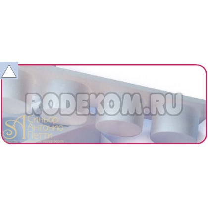 Пластиковый выдавливатель - Треугольник (EM 4)