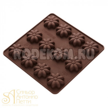 Силиконовая форма для конфет - Ромашки (HF 05636)