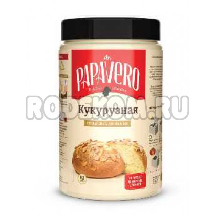Смесь для приготовления хлеба Dr. Papavero - "Кукурузная", 0,5кг (PV 05)