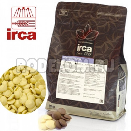 Шоколад"IRСA"200гр диски белый 31,5% 